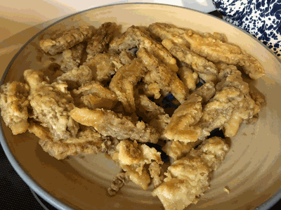 fried morels