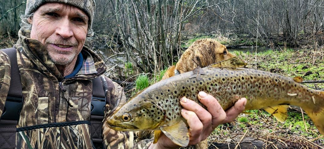Mark Walters with fish
