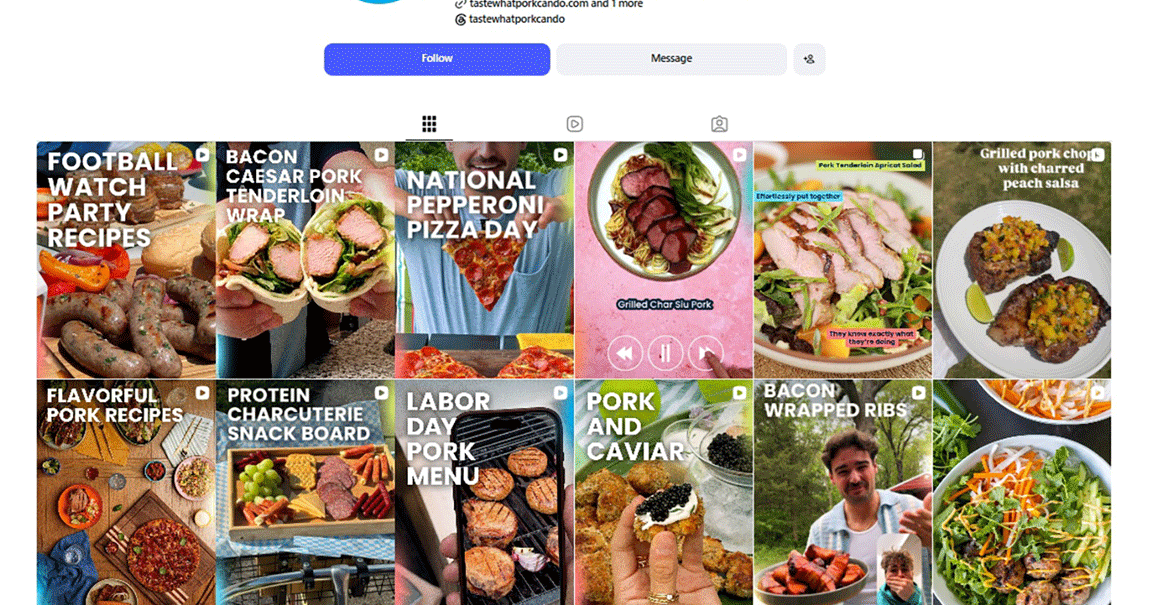 Pork marketing campaign aims at young digital consumers