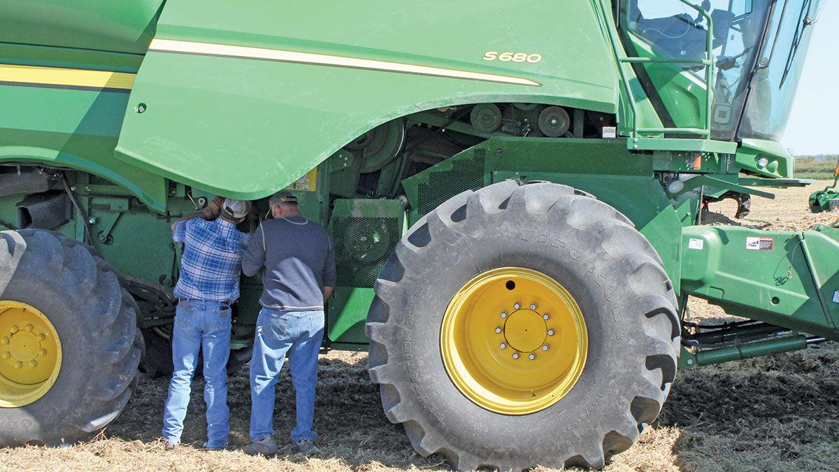 Combine repair