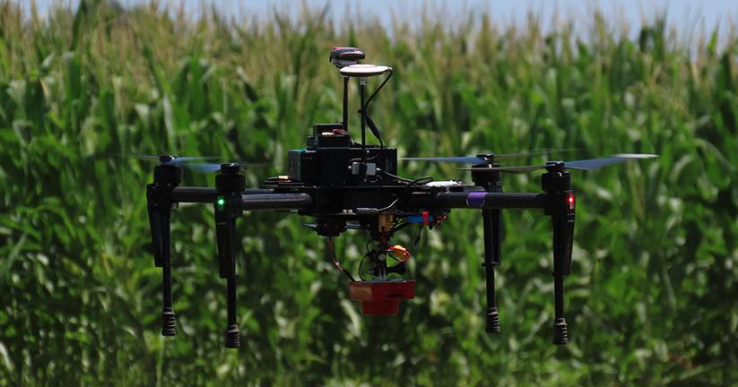 Use remote sensing in agriculture