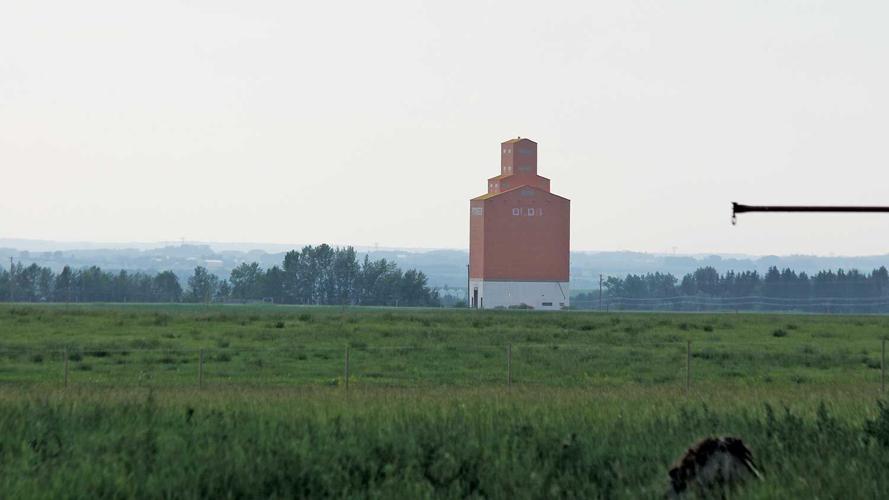 The modern Canada GrainsConnect Elevator