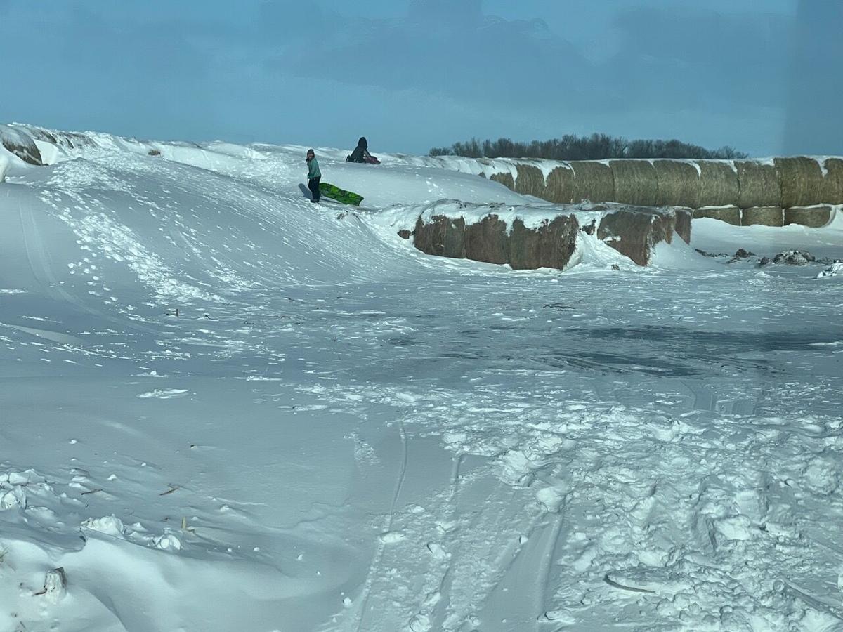 Sledding in January 2023