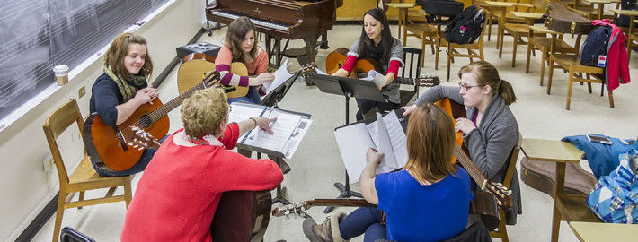 Music class offers various specialties