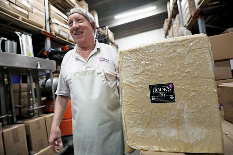 The 20-year cheddar from Hook's Cheese