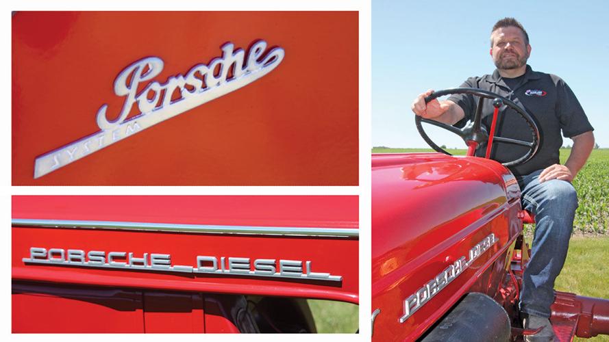 Robby Dittmer collects and restores tractors