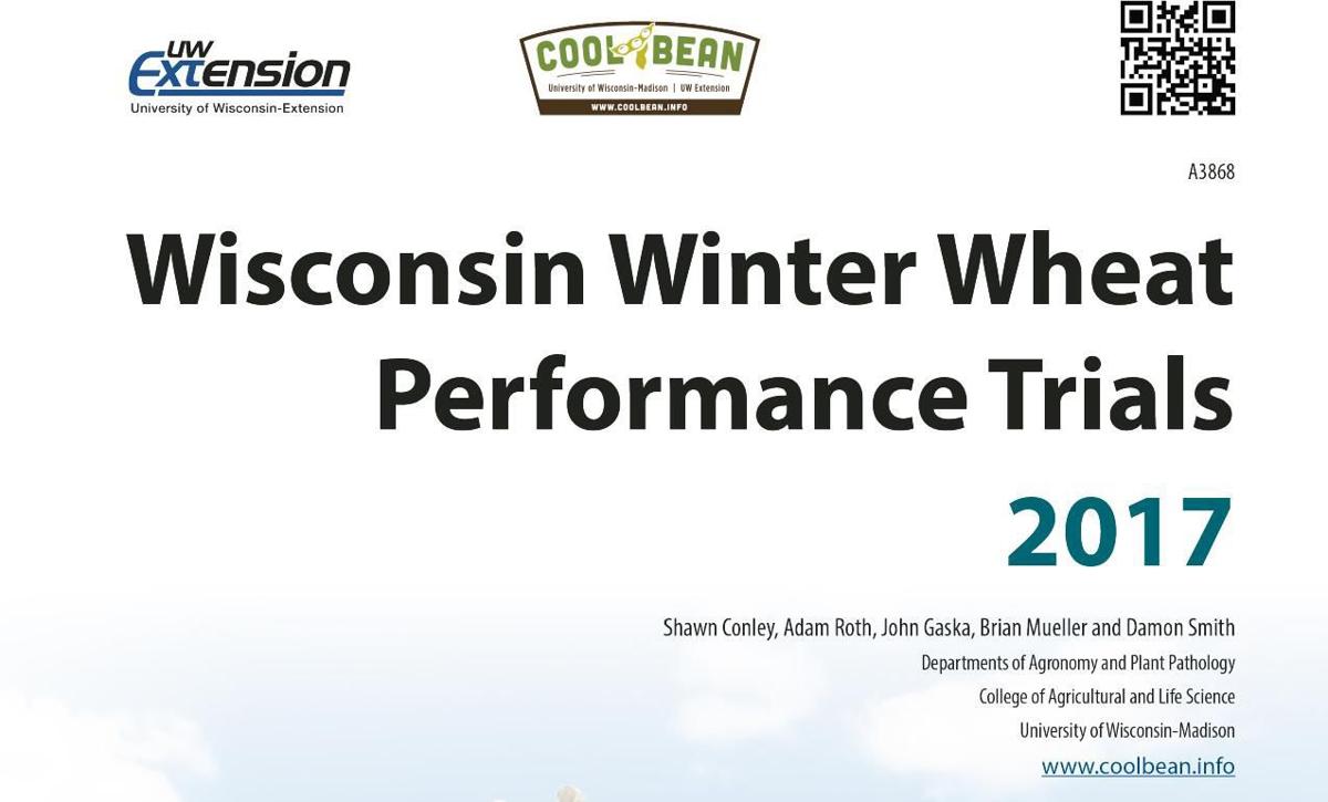 Wisconsin Winter Wheat Performance Trials 2017 Agri View Agri View