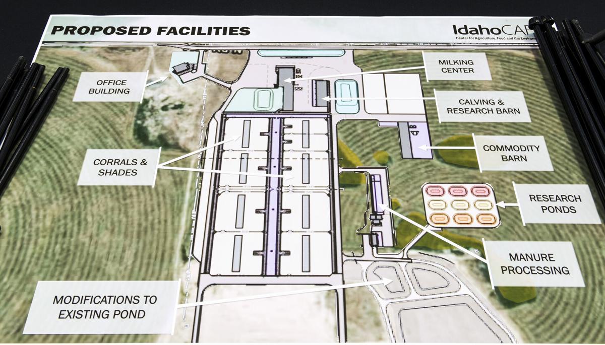 Idaho Center for Agriculture, Food and the Environment diagram