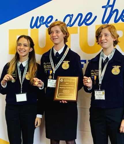 FFA Nationals Norris chapter 3  team members.jpg