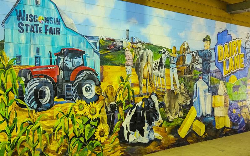 Dairy Lane mural