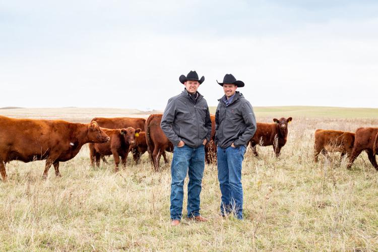 Bryan and Mark Ressler, Cooperstown, N.D.