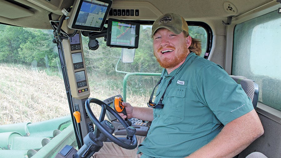 Dane Diehl  in combine