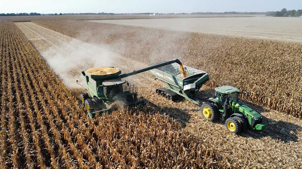 Alan Byers’ Hancock County farm in western Illinois