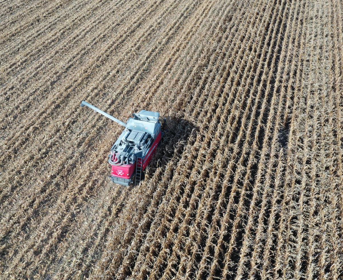 Farm Equipment in field