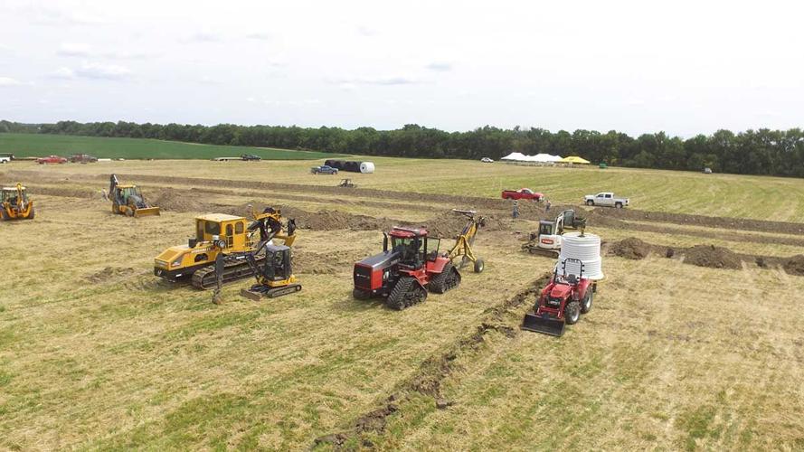 drainage and sub-irrigation system at the MU Greenley Research Center