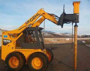 Driving fence posts into hard ground? Use ‘jackhammer’