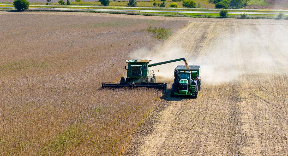 2023 soybean harvest