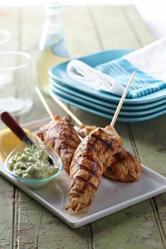 Iowa’s Grilled Turkey Tenderloin on a Stick