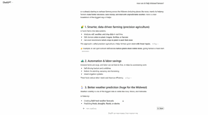 Screenshot from ChatGPT