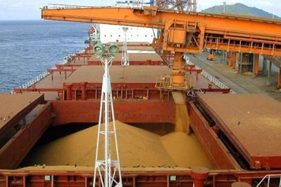 Soybean loading in Brazil