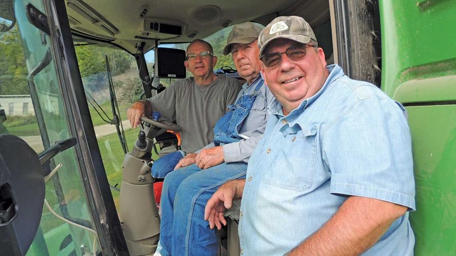 David, his dad, Herbert, and brother Steven Roos