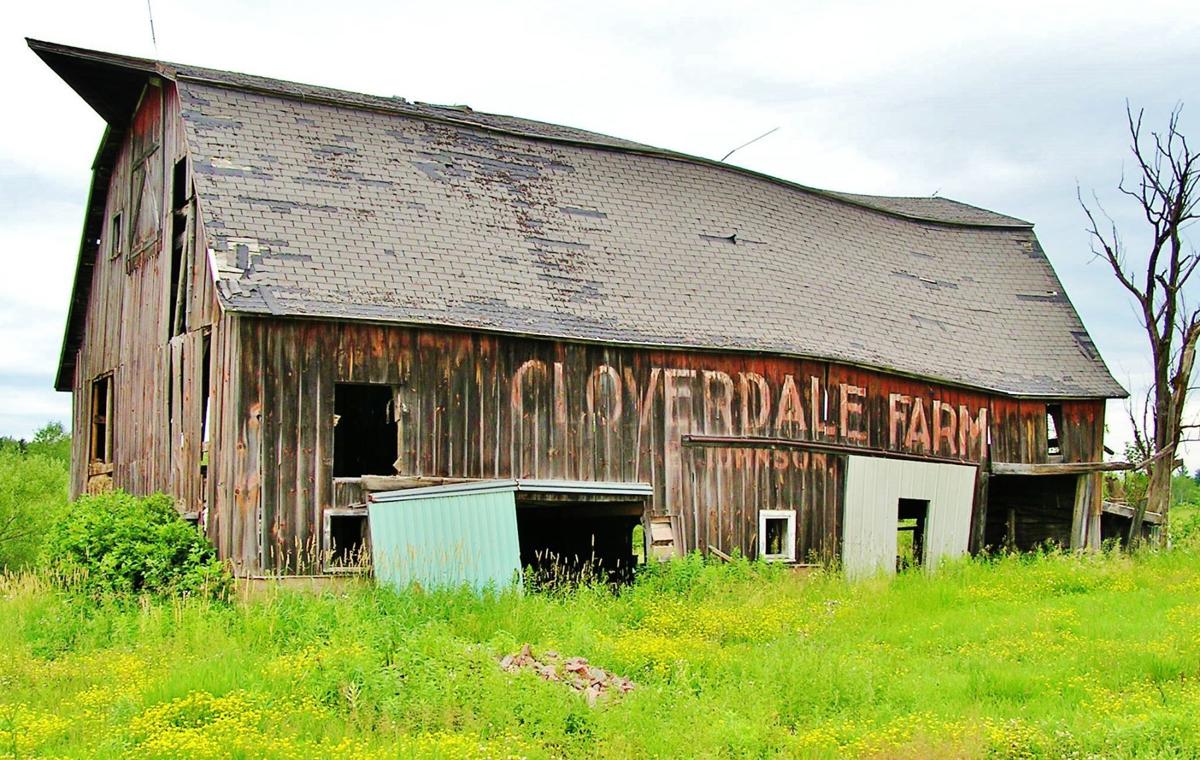 Cloverdale Farm barn sinks into ground
