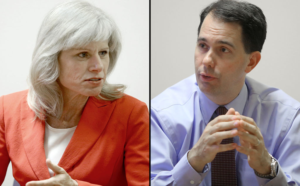 Mary Burke vs Scott Walker