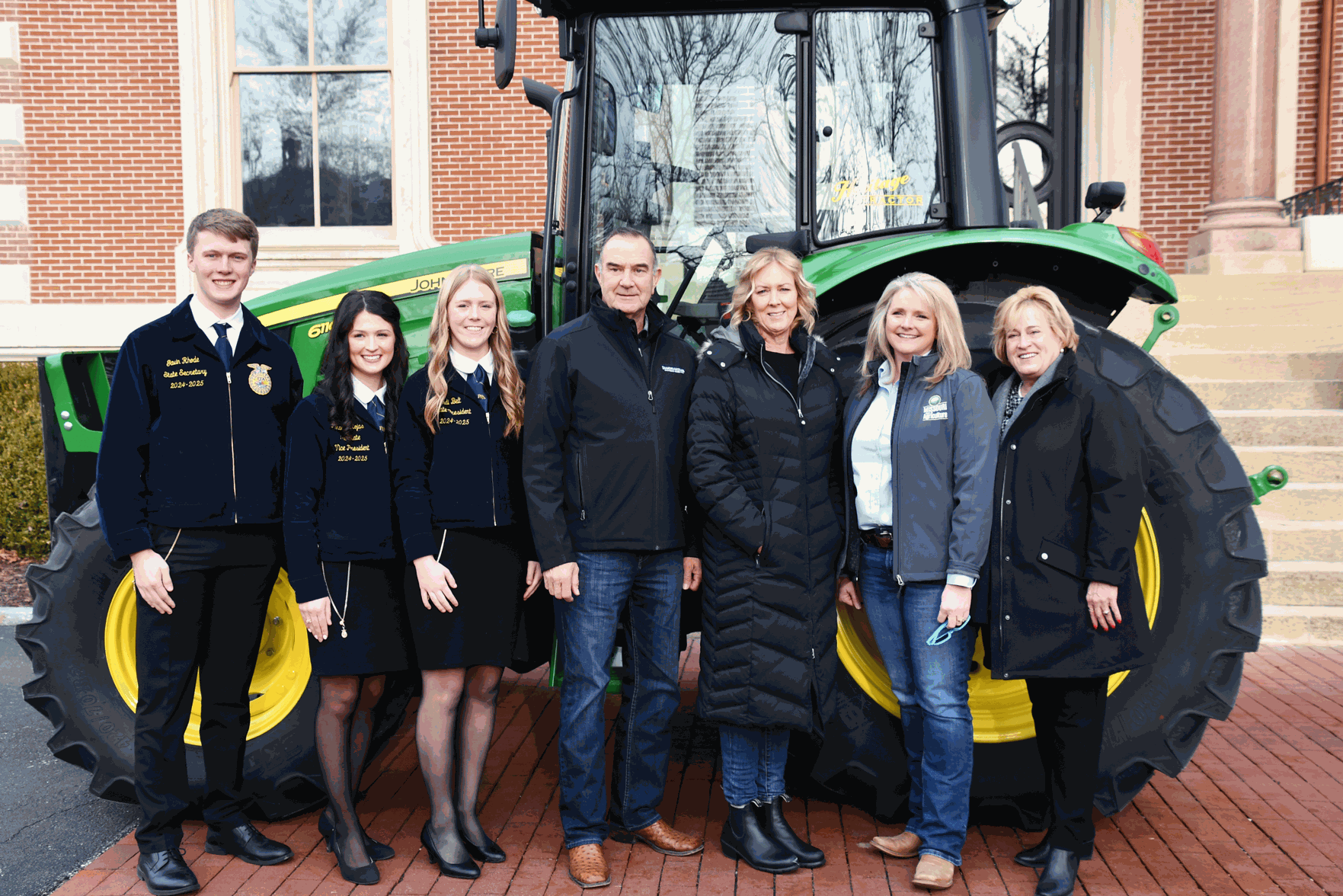 Missouri FFA officers