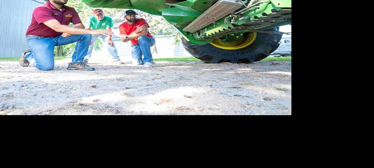 Combine with rotating mill