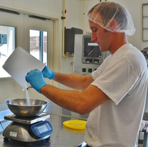 Ron Henningfeld measures salt