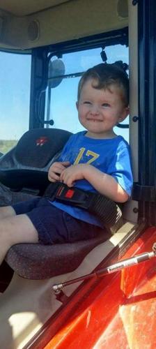 Garrison Zimmermann ready for ride