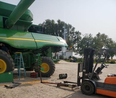 Combine repair