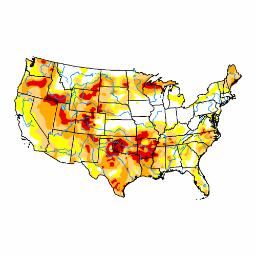 Drought map