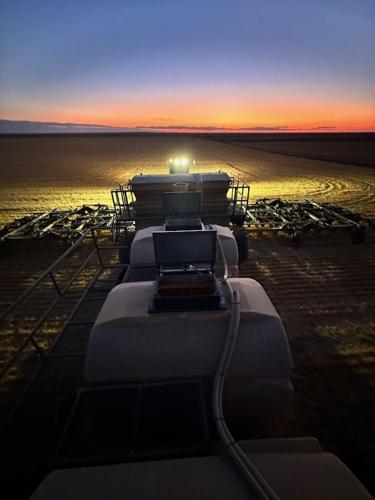 Following winter wheat seeding, Keane speaks to legislators in Washington
