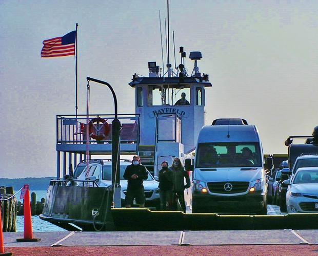 Ferry on Lake Superior
