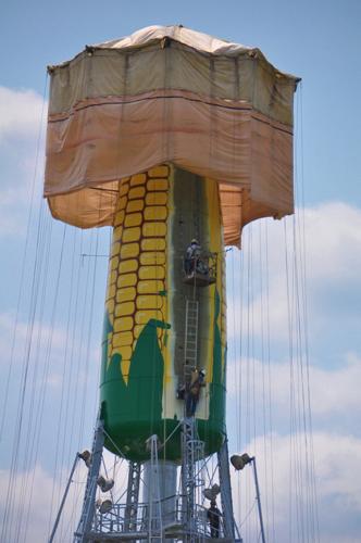 Ear of corn water tower