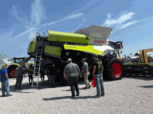 Farm Progress Show displays range in size