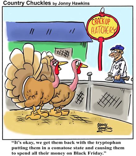 Country Chuckles by Jonny Hawkins