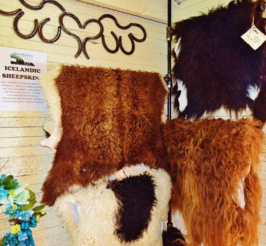 Fleeces on display