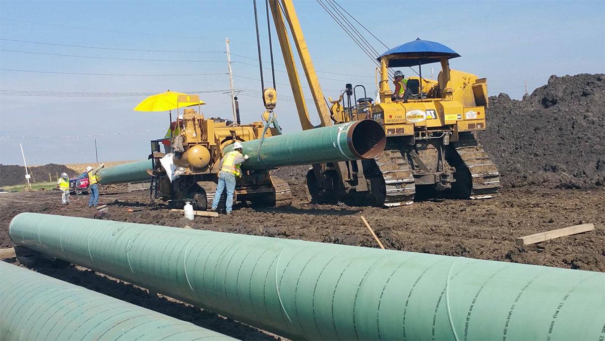 construction of the Dakota Access Pipeline