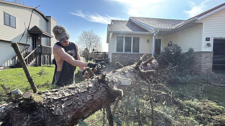 Prairie du Sac storm damage 1