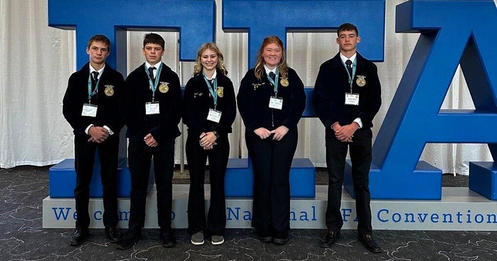 Traditions continue in second year for Wynot FFA Chapter