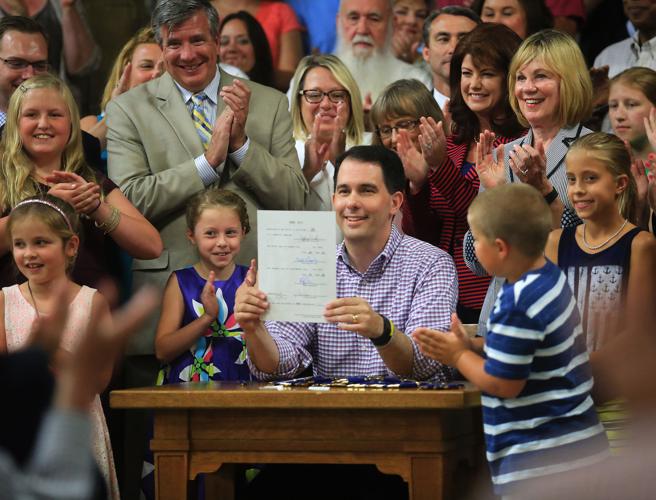 Gov. Scott Walker and state budget