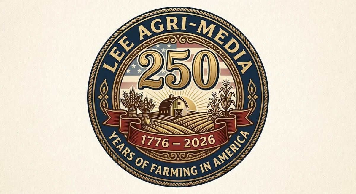 Lee Agri-Media — 250 Years of Farming in America Logo