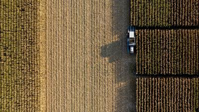 FIRST field test plots overhead