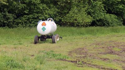 anhydrous ammonia tank