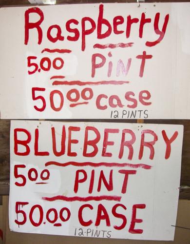 Berry sign