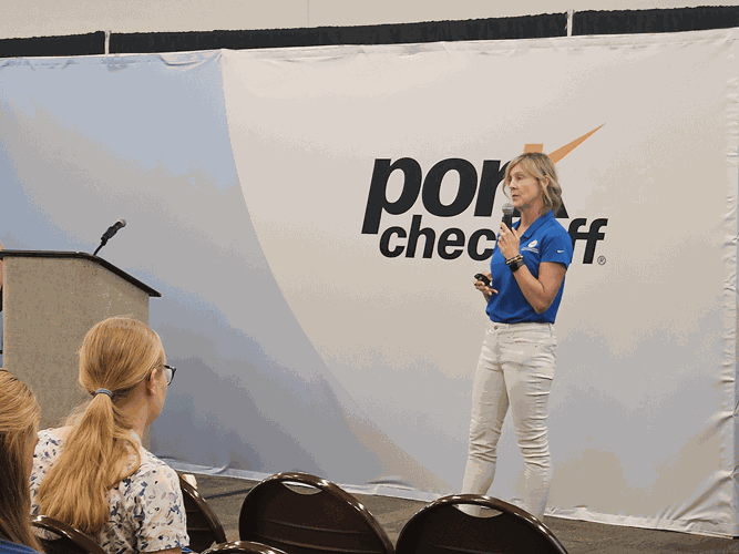 Illinois Pork Producers Association Executive Director Jennifer Tirey