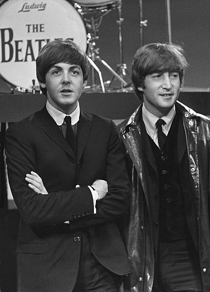 Paul McCartney and John Lennon