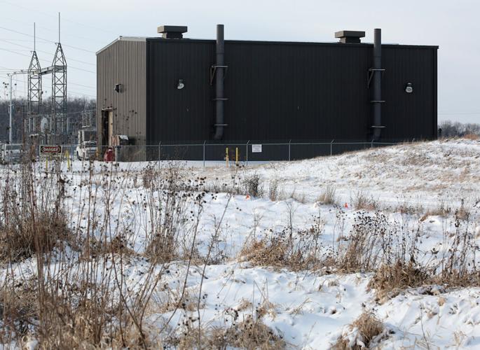 Enbridge oil pumping station